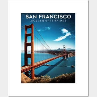 San Francisco, Golden Gate Bridge Posters and Art
